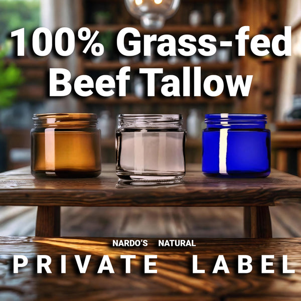 Private Label Beef Tallow Grass fed White Label Skincare & Beef Tallow