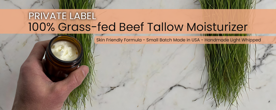 Whipped Beef Tallow - 100 % Grass-fed Tallow Private Label